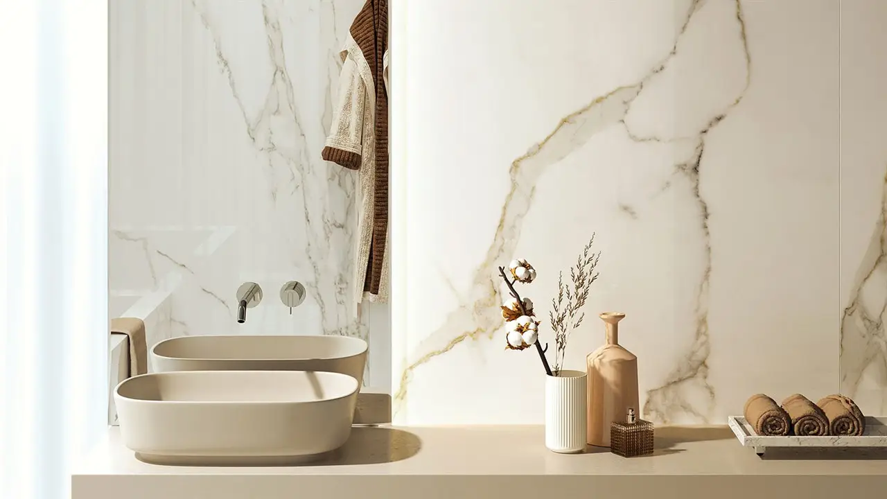 Интерьер AVA CERAMICA CALACATTA ORO