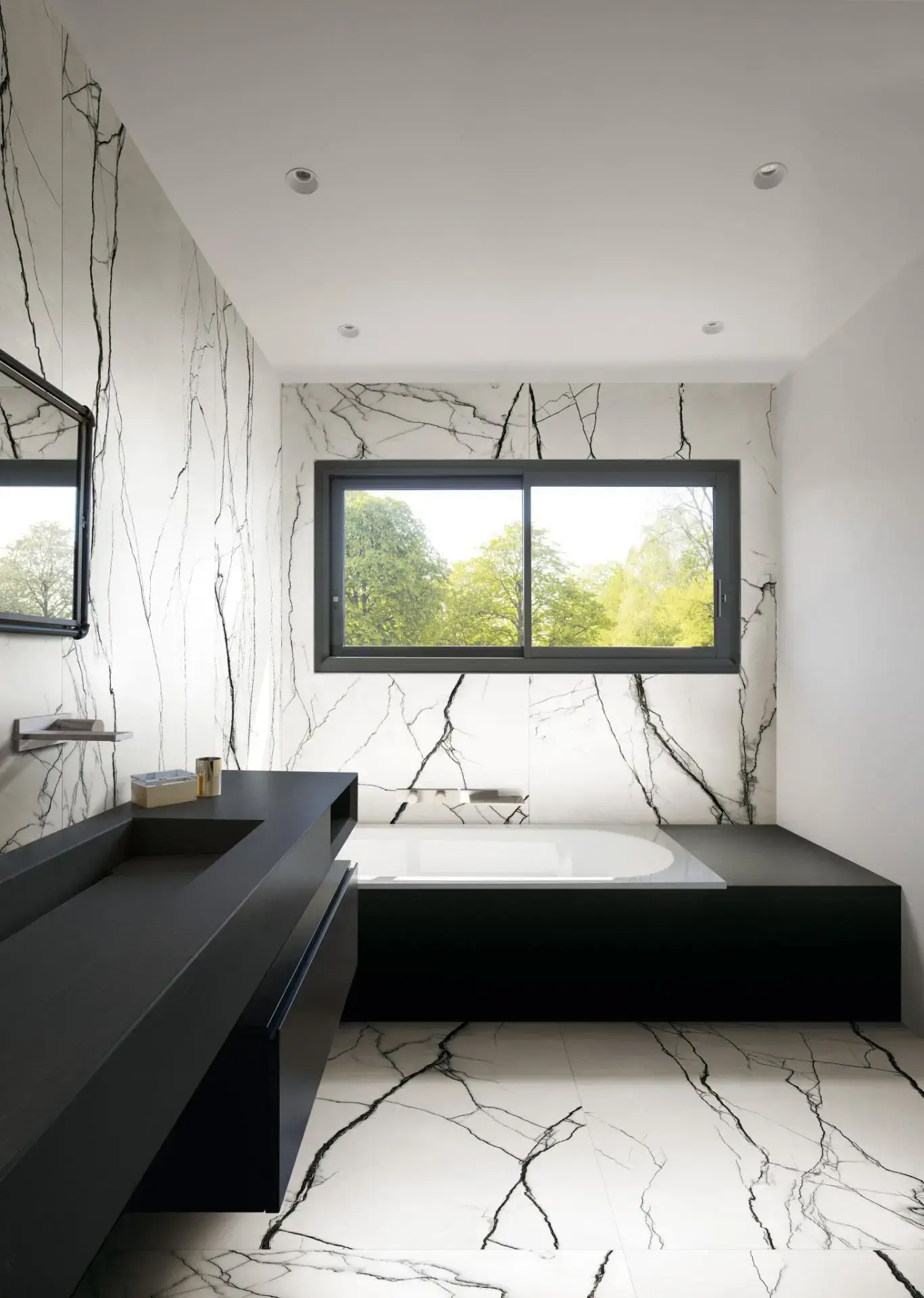Интерьер FLORIM B&W Marble